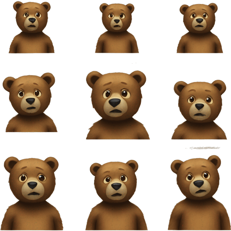 Bear in Collage  emoji