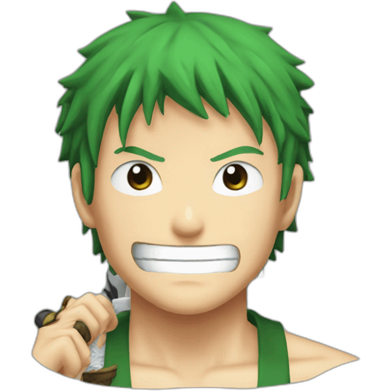 Zoro one piece sabre emoji