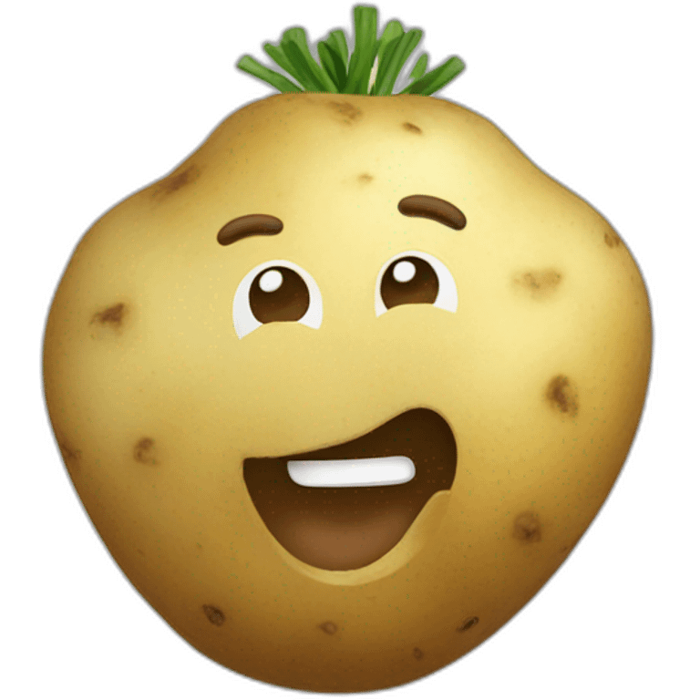 booming potato emoji