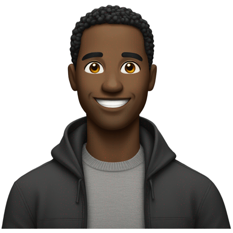 Black man  emoji