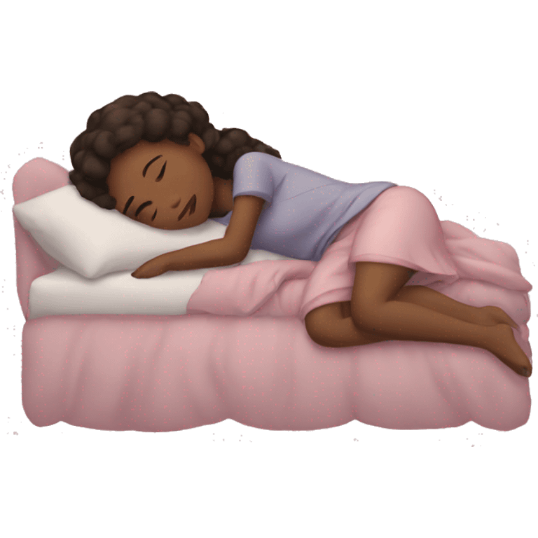 girl sleeping aesthetic emoji