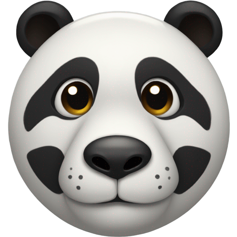 An panda with snout emoji