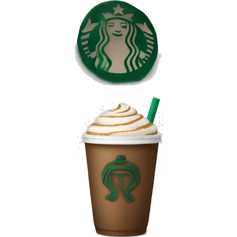 Starbucks coffee late emoji