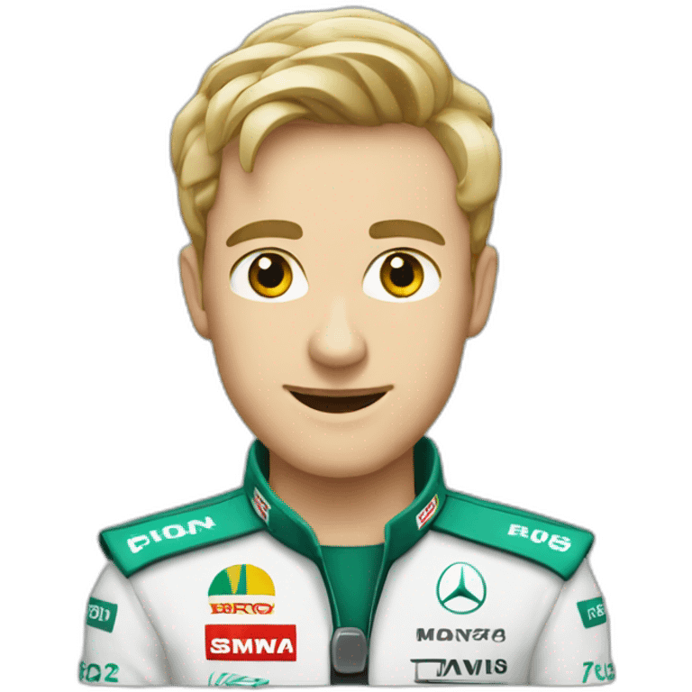 Mercedes Formula 1 emoji