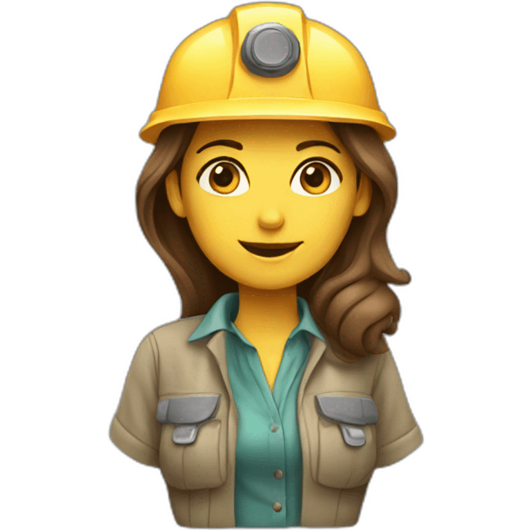 female geologist emoji