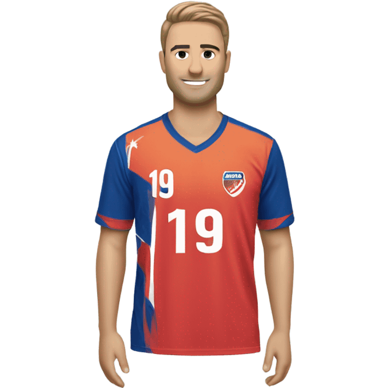 Trikot mit Nummer 19 emoji