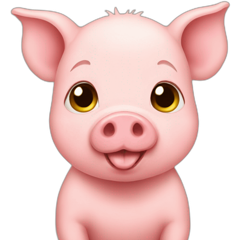 Pig baby emoji