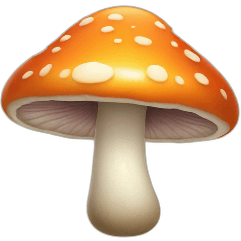 Happy Fungi emoji