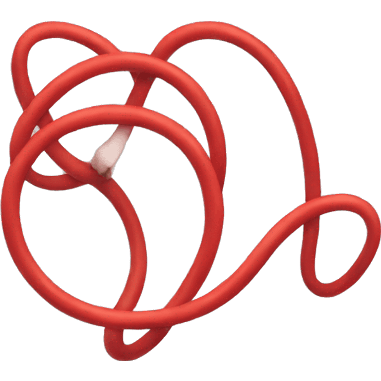 Red loop emoji