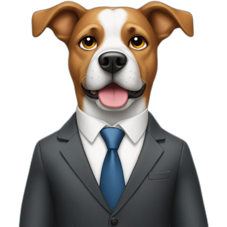 Dog As Businessman emoji