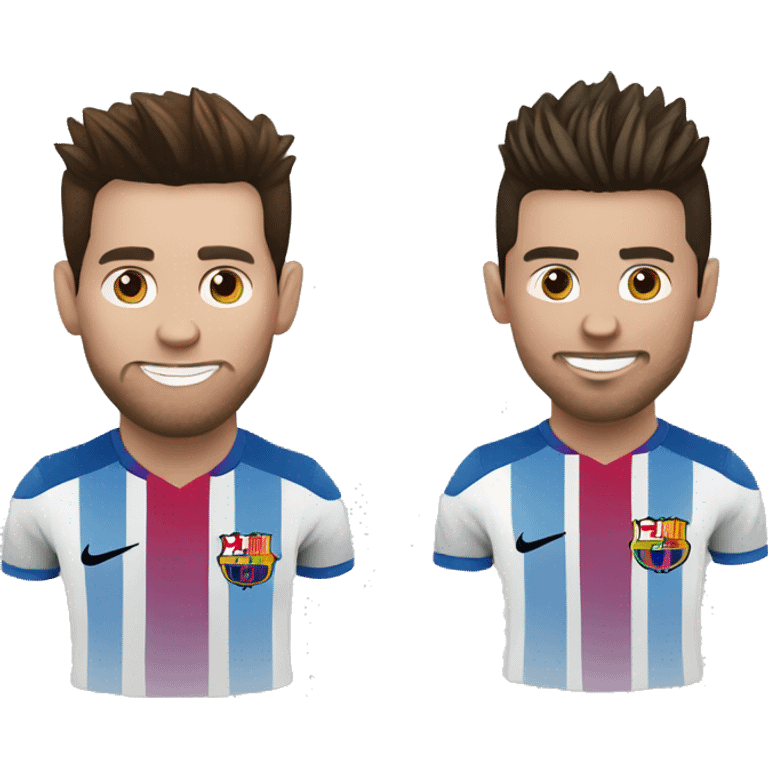 Messi et Ronaldo  emoji