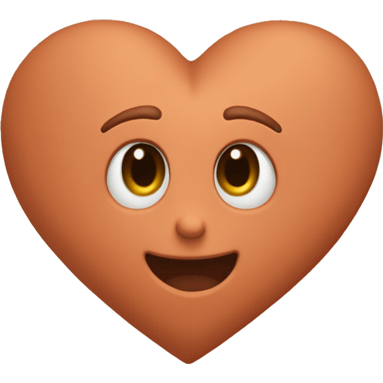 terracotta heart emoji