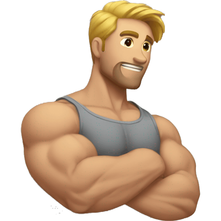 Male biceps emoji