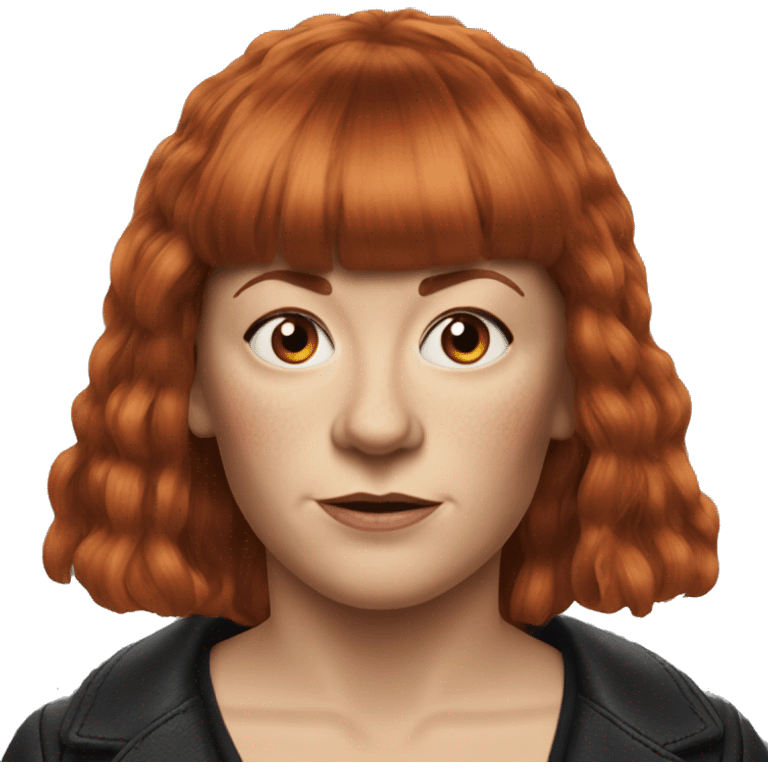 Andrea Arnold director red hair british 60 short bangs emoji