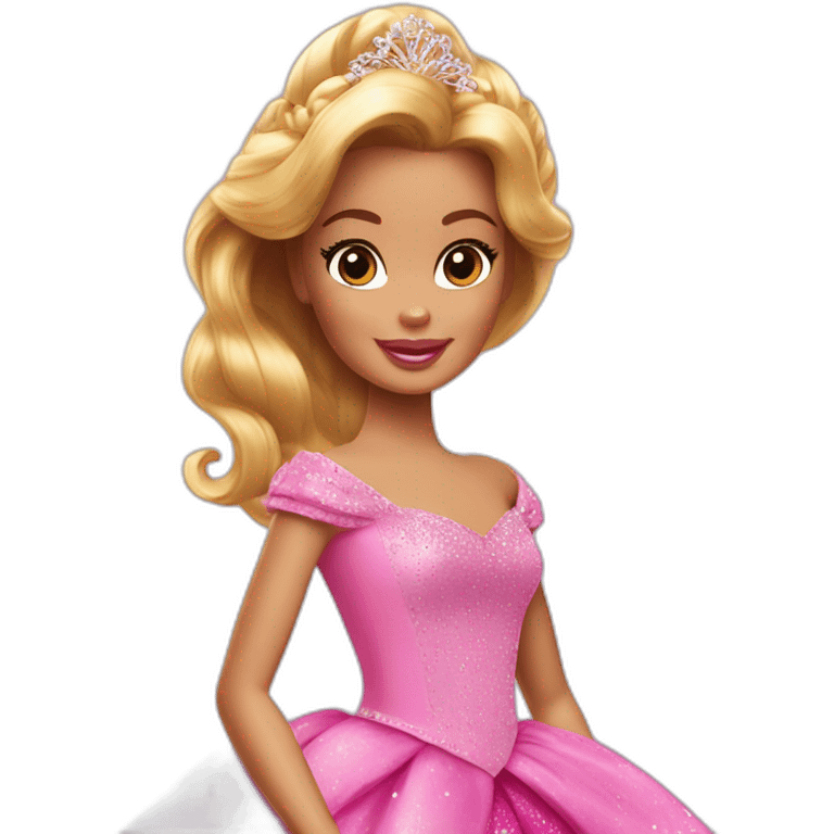 Barbie Princesse belle emoji