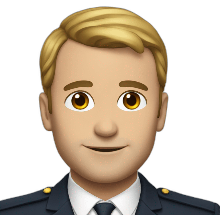 Macron gay emoji