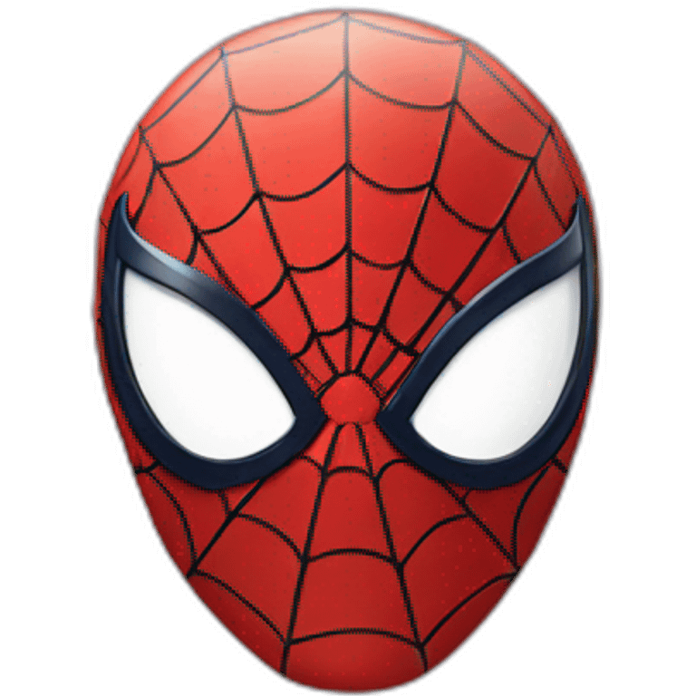 Spider-man mask emoji