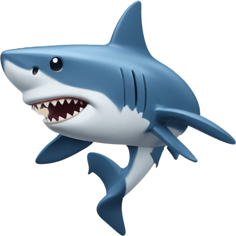 shark wih toptal emoji