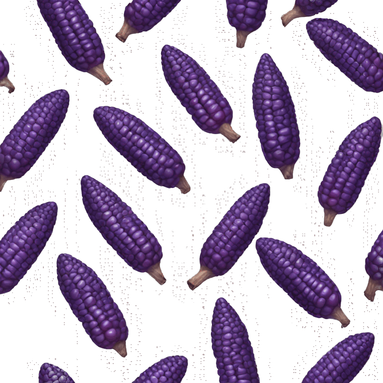 Purple corn emoji