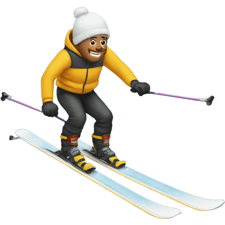 Man on skis emoji