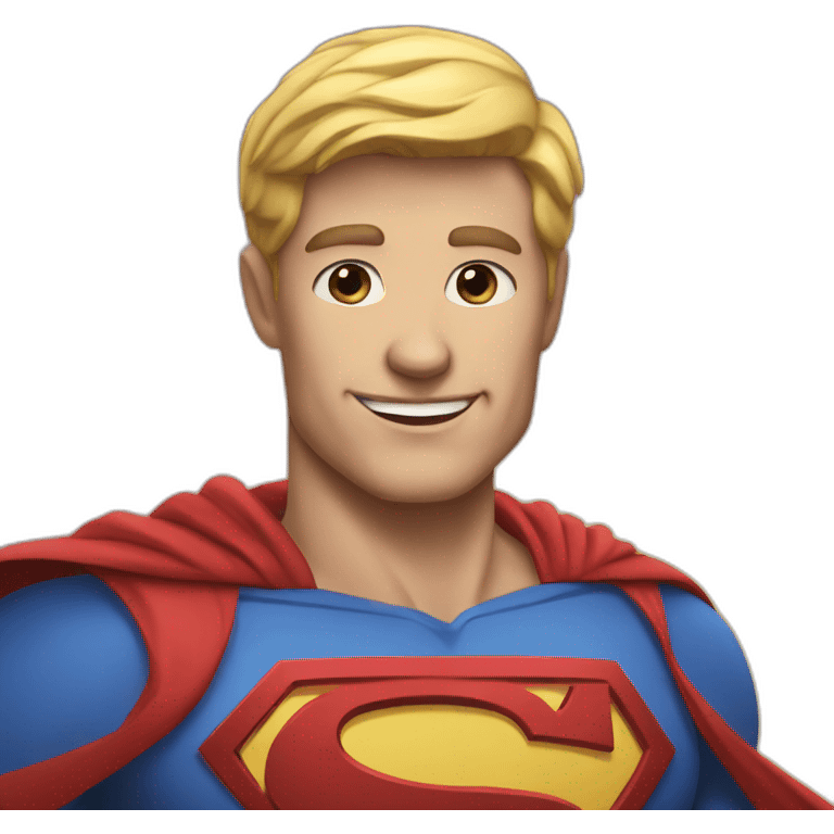 Super man emoji