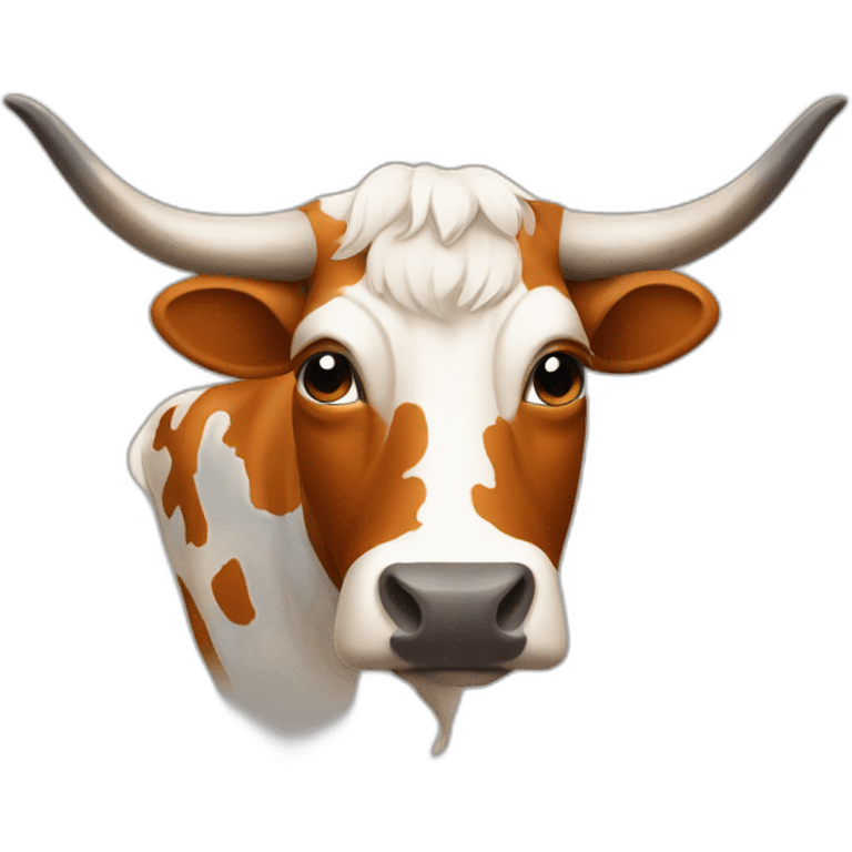 texas longhorn cow emoji