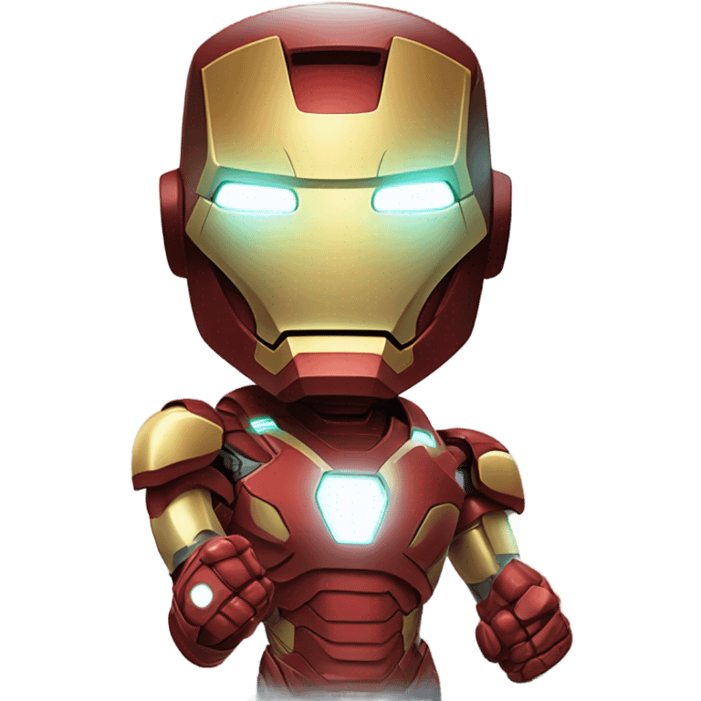 Angry iron man  emoji