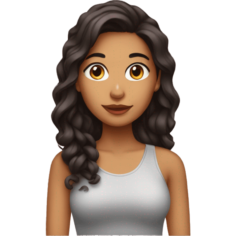 Latina girl emoji