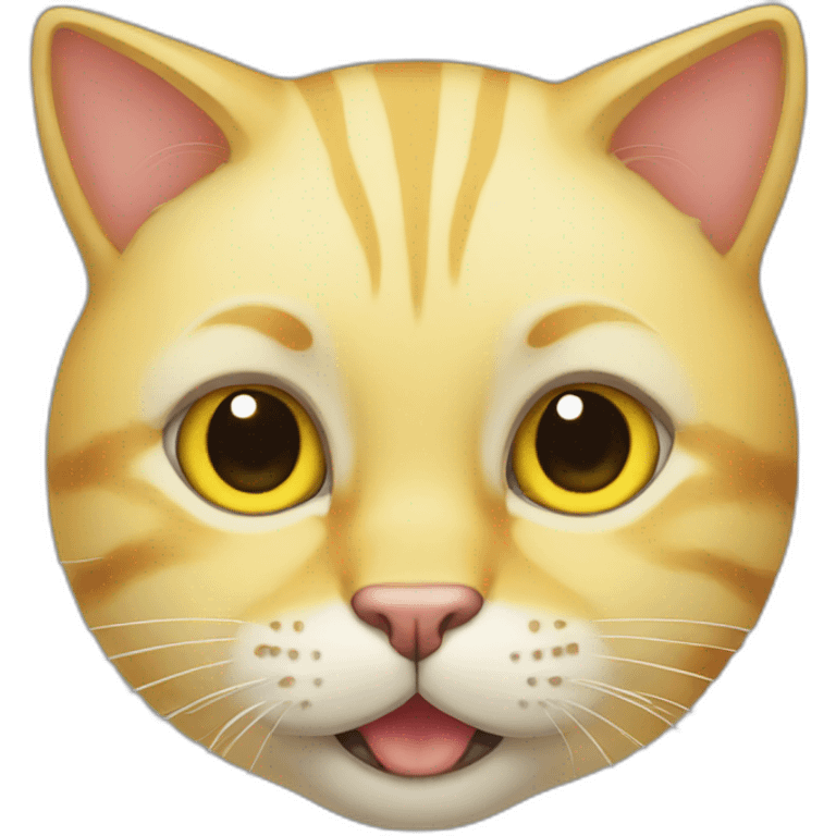 yellow cat emoji emoji