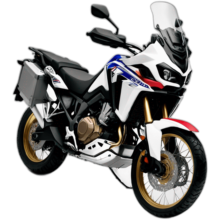 Honda africa twin color negro emoji