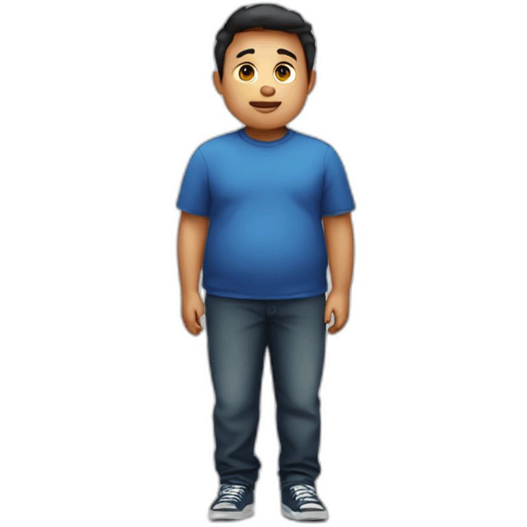 Obese boy emoji