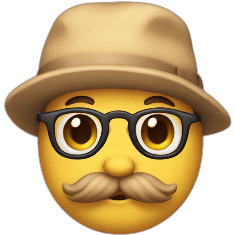 Petit moustachu emoji