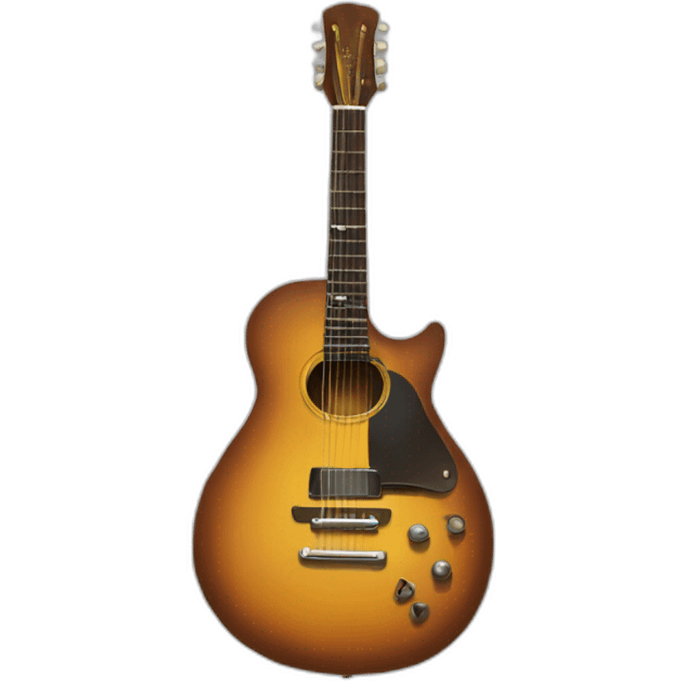 Classic guitar emoji