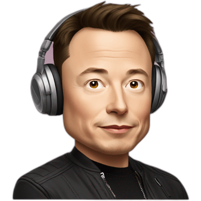 elon musk dj emoji