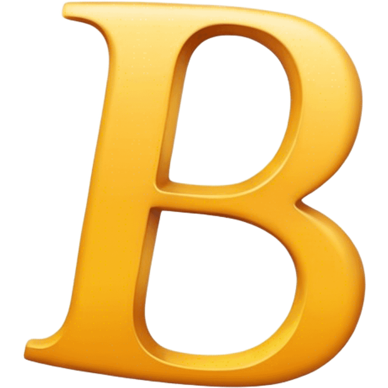 Letter B emoji