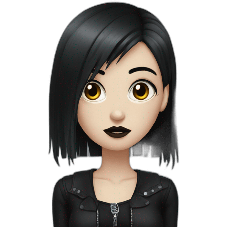 Big goth gf emoji