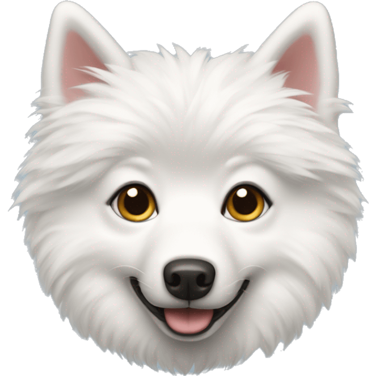 American Eskimo dog  emoji