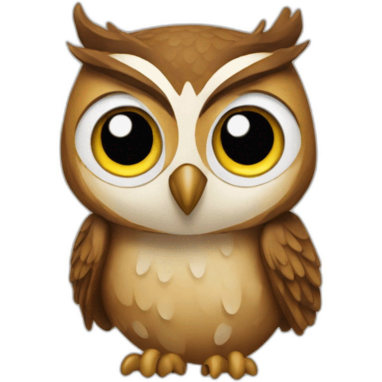 succesful owl emoji