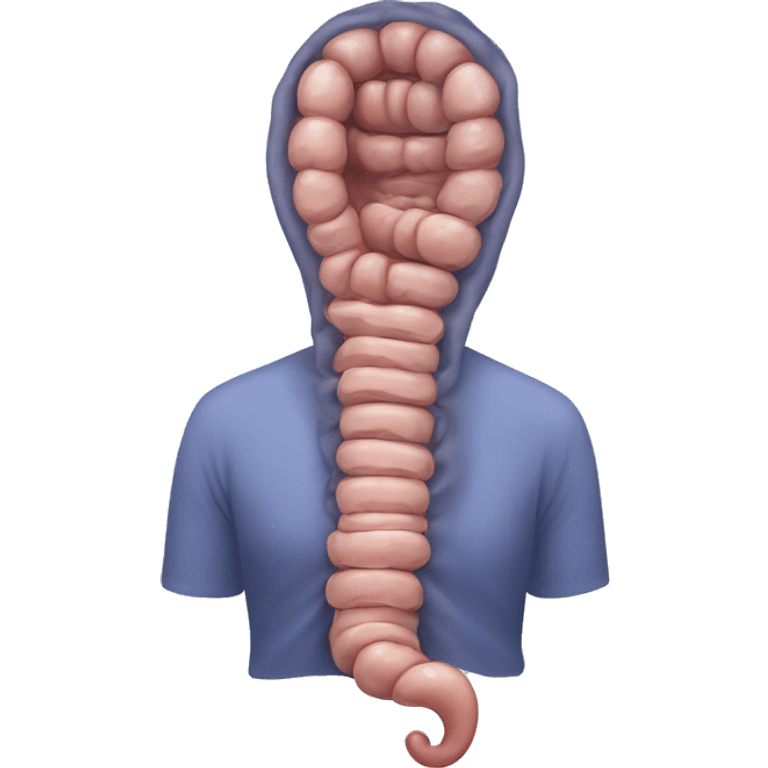 Intestinal obstruction for medical app emoji