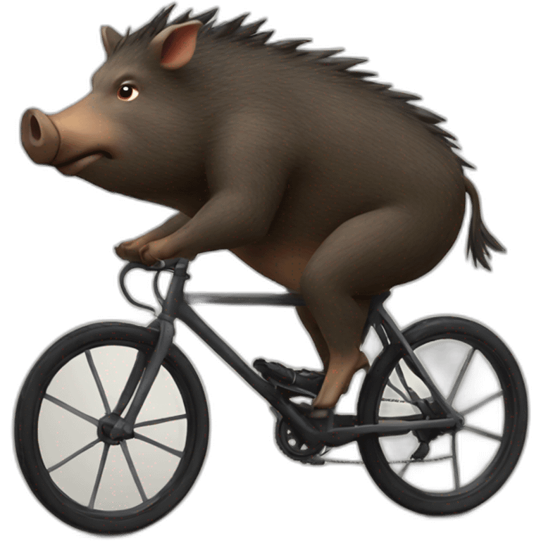 boar on the bike emoji