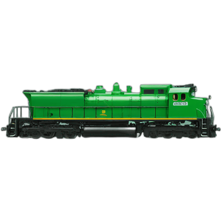 Locomotive verte emoji