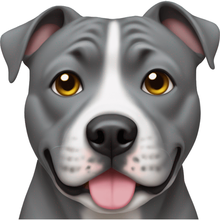 Gray-staffy emoji