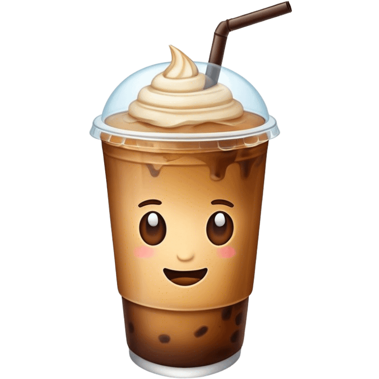 iced coffe emoji