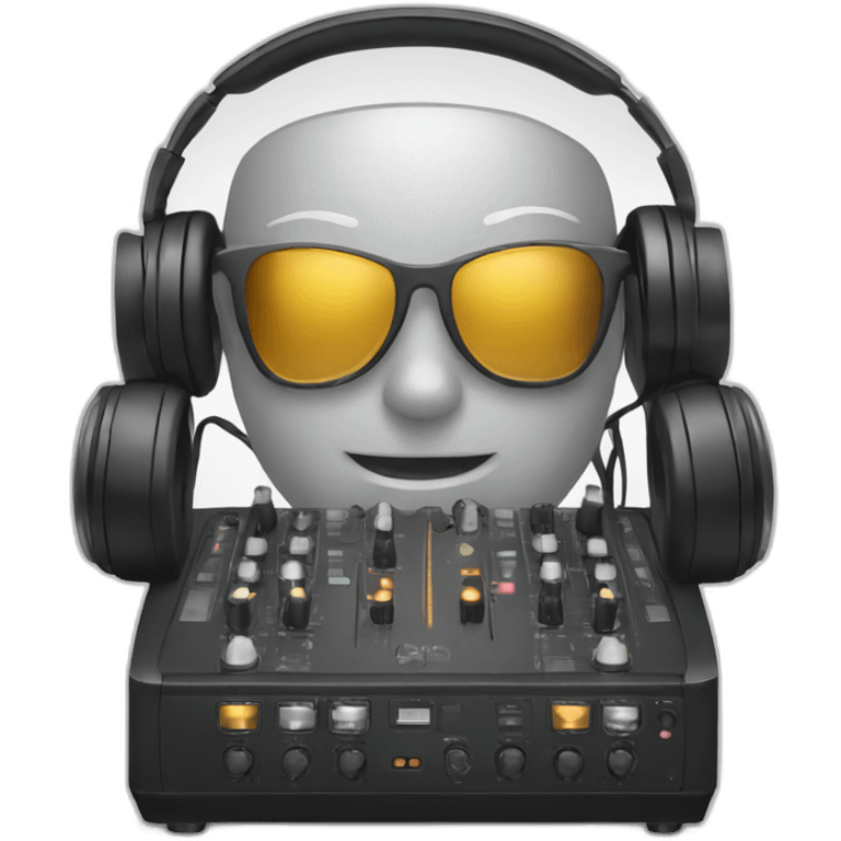 Dj mixer emoji