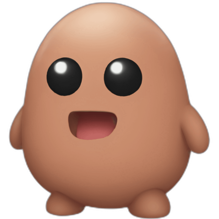 Diglett emoji