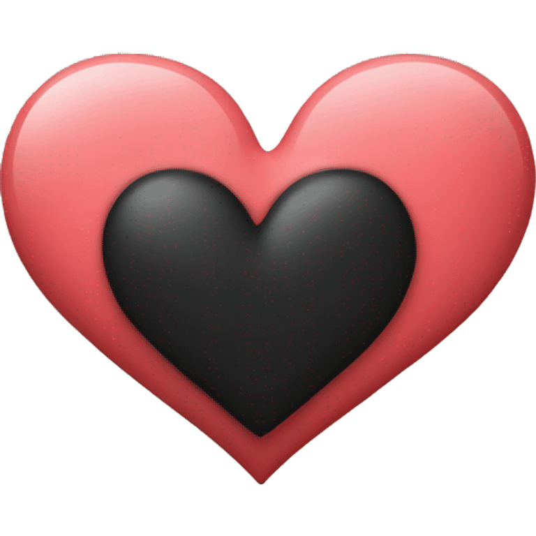  heart black break emoji