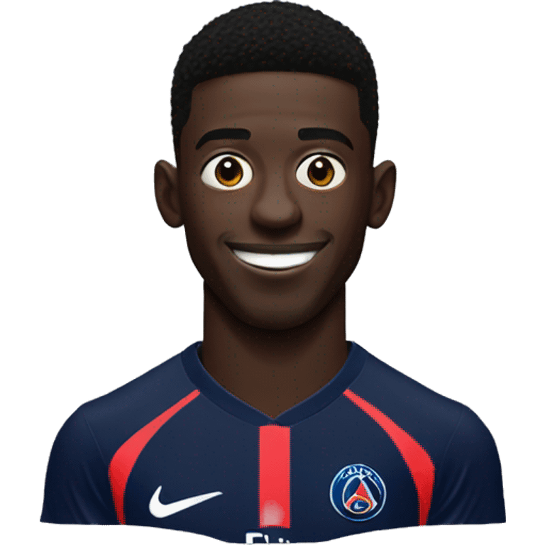 Ousmane Dembélé, PSG emoji