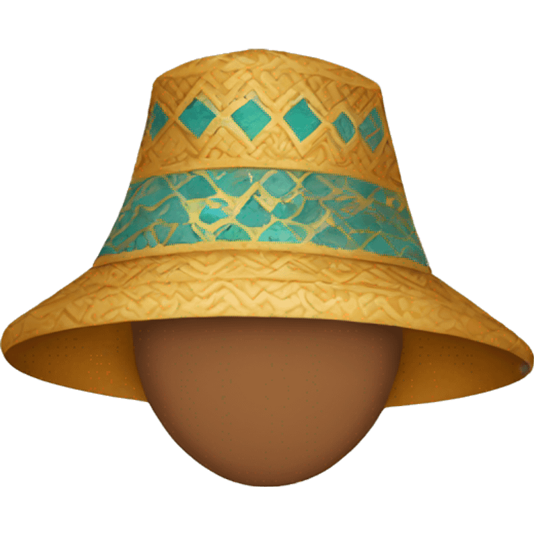 Moroccan hat emoji