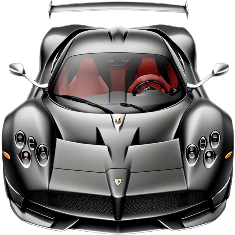 Pagani Huayra - Pagani (Model Year: 2022) (Iconic colour: Black) emoji