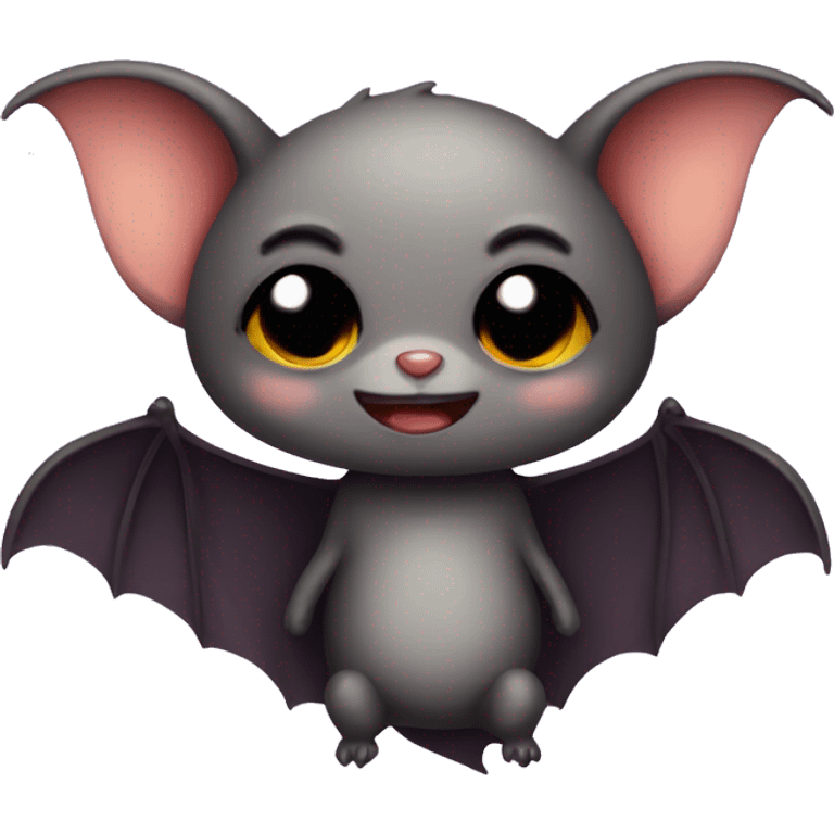 Cute bat emoji